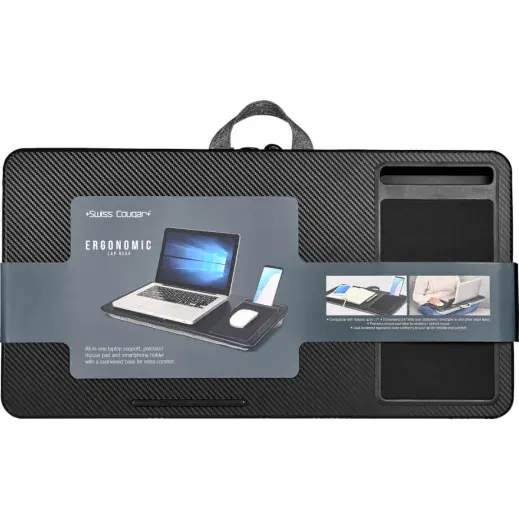 Swiss Cougar Ergonomic Lap Desk Front Belly Band